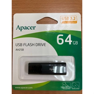 宇瞻APACER AH25B 64GB 64G USB 3.2 Gen 1 隨身碟