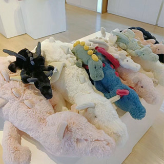 臺灣出貨 Jellycat dragon 玫瑰雪龍 雪龍 黑龍 抹茶 飛龍 龍 安撫玩具 公仔 禮物 生日禮物 交換禮物