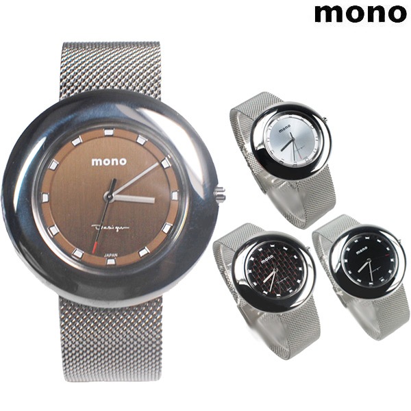 mono 米蘭帶 咖啡色 2701 原價3280 UFO系列 薄型美學 精美時尚腕錶 女錶 男錶 防水手錶 不銹鋼