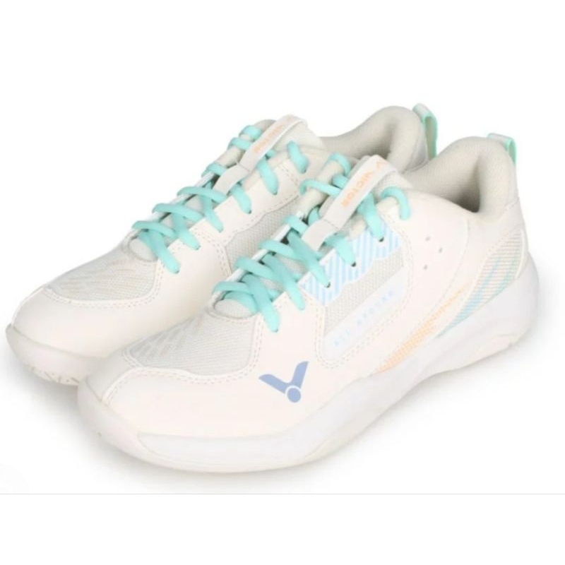 VICTOR 羽球鞋 羽毛球鞋 寬楦 A311 L 暖白 羽鞋 24號 24cm