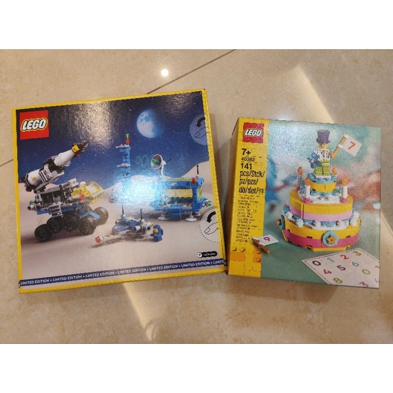 LEGO 樂高40382 生日蛋糕 Birthday/40712 迷你火箭發射台