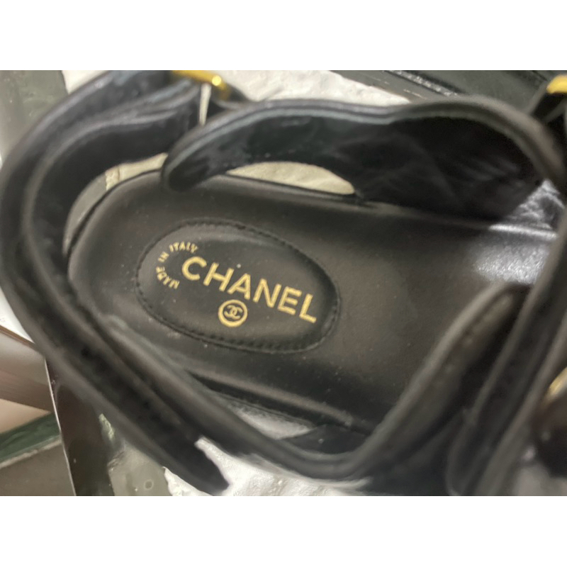 Chanel涼鞋39號無鞋盒