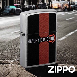 ZIPPO Harley-DavidsonR防風打火機 48604 彩色影像設計 大膽的賽車條紋 終身保固