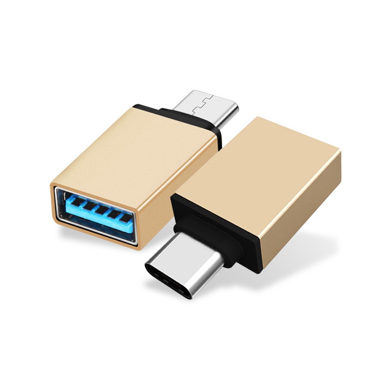 ✅PASS購物【台灣現貨】USB 轉 USB-C 高速 轉接頭 USB3.0 to type-c typec 隨身碟