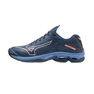 Mizuno 美津濃 男女款 排球鞋 WAVE LIGHTNING Z7緩震 訓練 -藍- V1GA220021