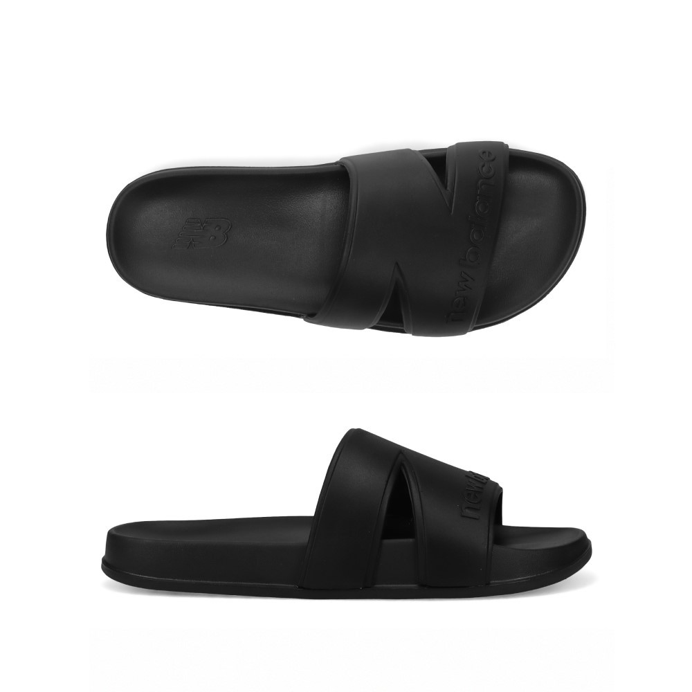 New Balanc  中性款 黑色 舒適  休閒 涼拖鞋 SUF20SA1D Sneakers542
