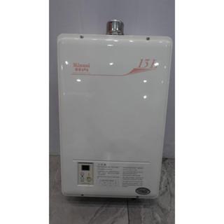 桃園二手家電 推薦-Rinnai 林內牌 屋內型 熱水器 RUA-1300WF-SD 桶裝瓦斯 13L 便宜中古2手家電