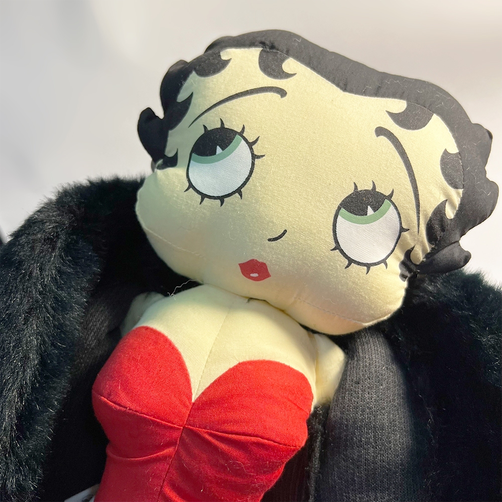 收藏品 復古 早期 1991年 Betty Boop Doll 貝蒂娃娃 布偶 娃娃 玩偶 大型 易掉毛