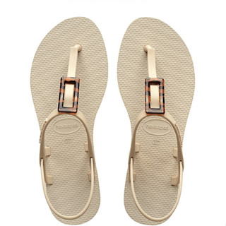 Havaianas You Paraty Buckle 哈瓦仕 女生 米色 T形鞋帶 涼鞋 4148917-0121W