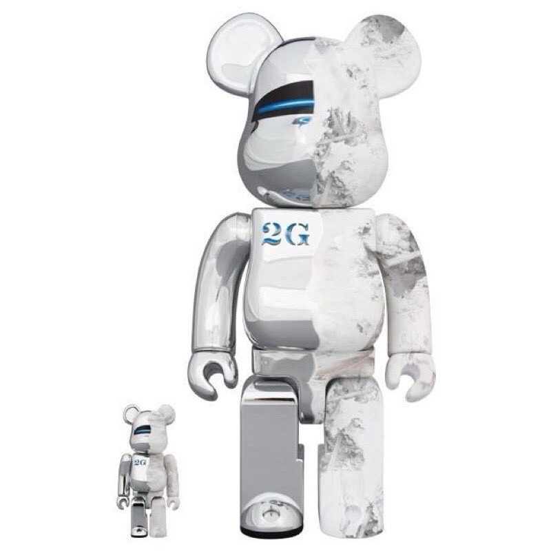 Be@rbrick 空山基 Sorayama x Daniel Arsham 丹尼爾 400%