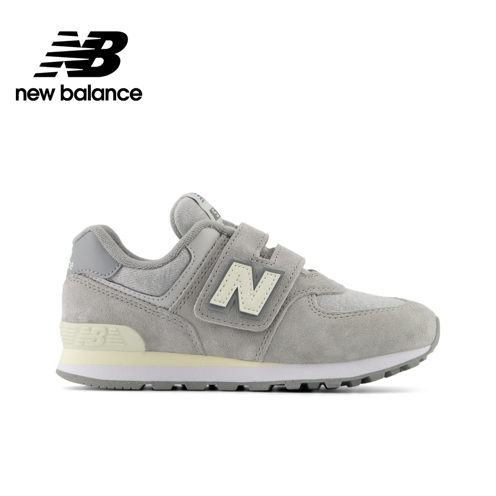 【New Balance】 NB 童鞋_中性_灰色_PV574GBG-W楦 574