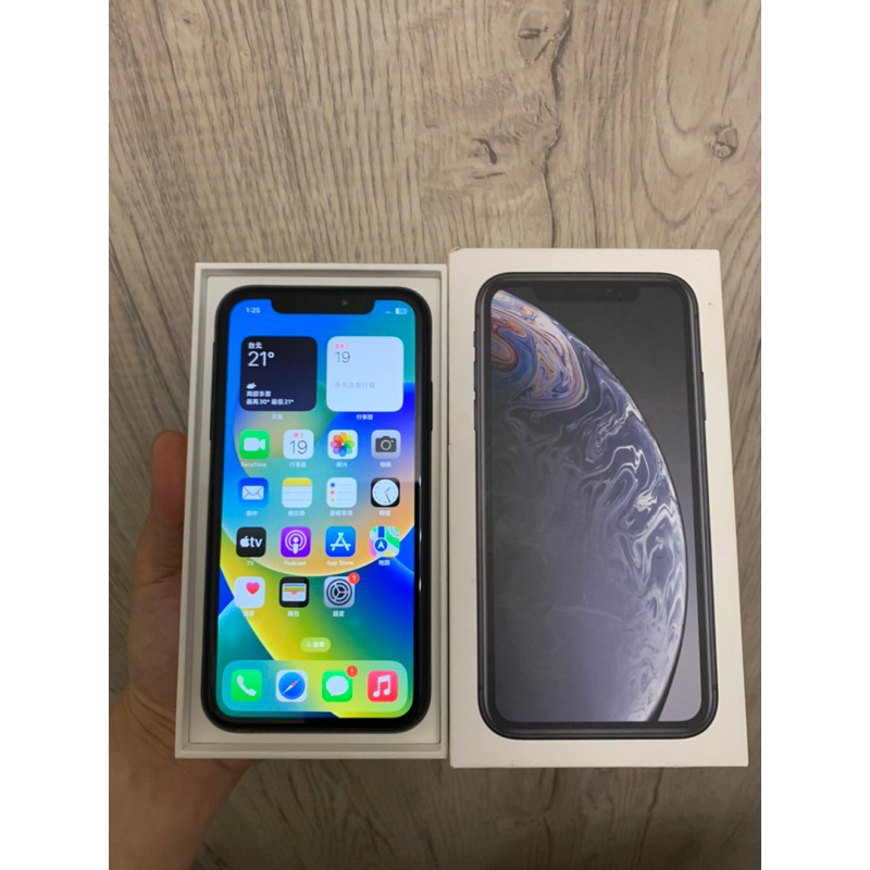 iPhone XR 128G黑色 高雄面交4500 可貼換