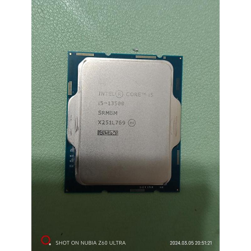 Intel i5 13500 盒裝公司貨 效能等同 14500