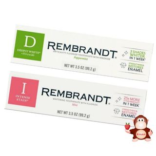 Berry嚴選 Rembrandt 林布蘭牙膏 深層淨白 減少牙垢 99.2g