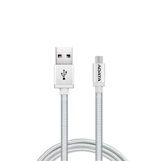【ADATA威剛】micro USB 鋁合金編織充電線傳輸線 雙向USB 1m(出清)