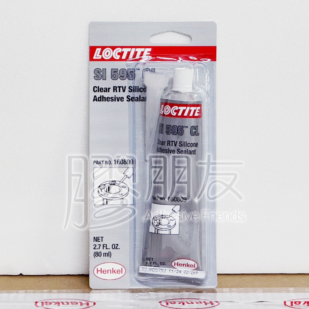 膠朋友 接著劑【現貨】Loctite 595 (80ml) 凸緣墊片密封劑 矽膠密封劑 樂泰 正品 發票含稅