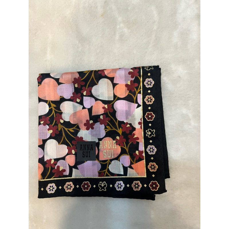 日本進口日本製ANNA SUI 方巾/領巾/手帕