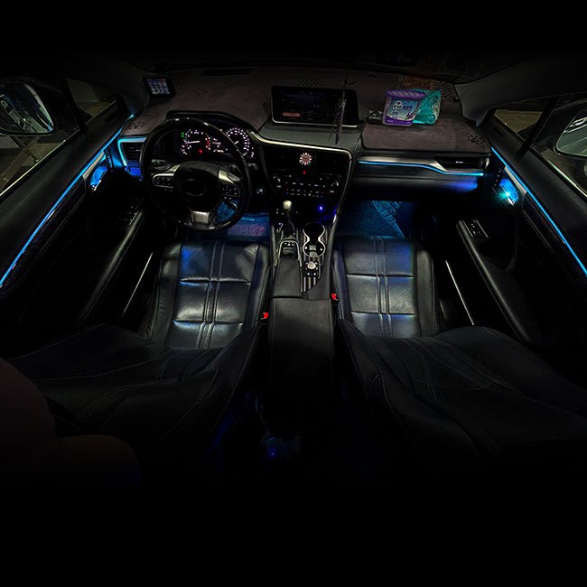 lexus RX 全車系 多彩氣氛燈 多種控制方式 送安裝 禾笙影音館