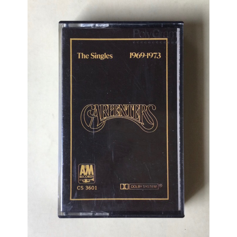 carpenters /the singles 1969-1973 錄音帶1973 A&amp;M 測試正常 無歌詞