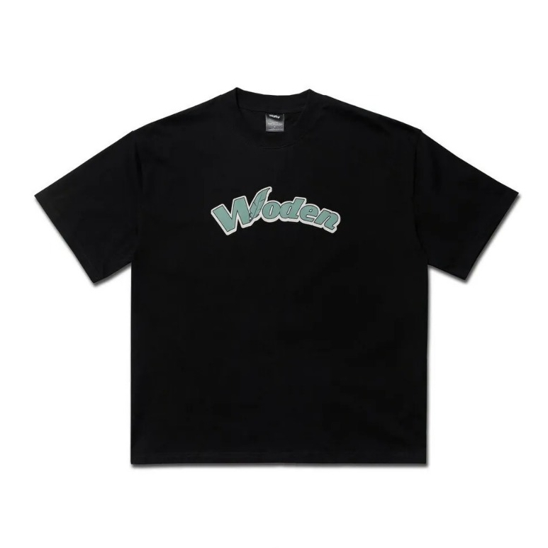 WODEN "Classic Feather LOGO tee" | 黑