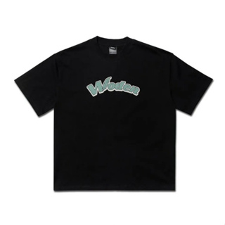 WODEN "Classic Feather LOGO tee" | 黑