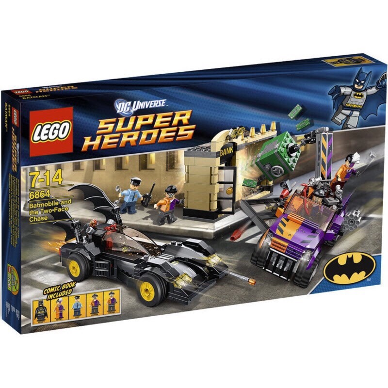 LEGO 樂高 超級英雄系列 蝙蝠俠 6864 全新品