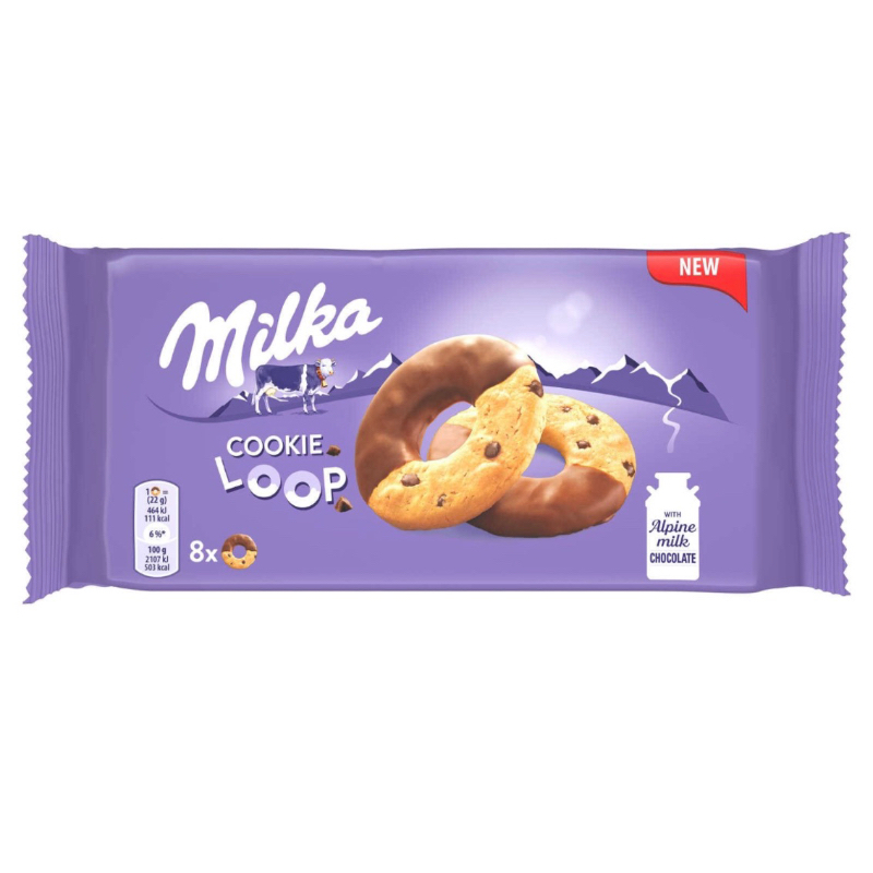 Milka妙卡 巧克力餅乾圈圈