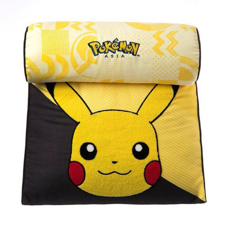 「現貨即出」Pokemon寶可夢靠枕 皮卡丘 寶可夢頭枕型三角靠墊