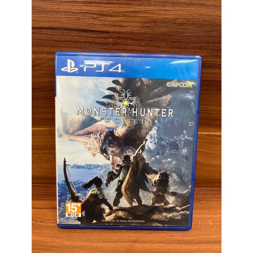 SONY 索尼 PS4 魔物獵人 世界 火龍機 MONSTER HUNTER WORLD 中文版 遊戲片