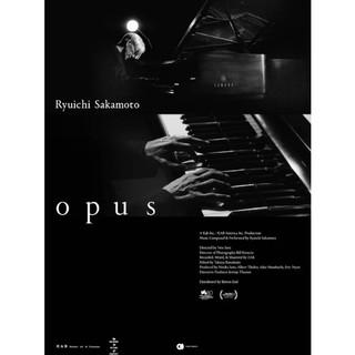 【DM】日本電影傳單｜Ryuichi Sakamoto Opus｜坂本龍一