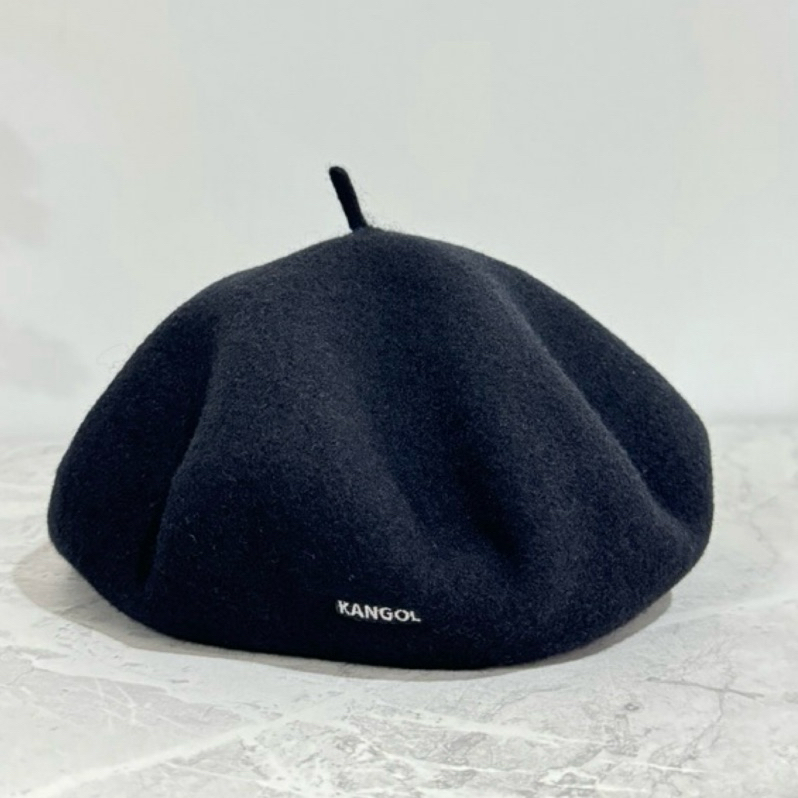 kangol 羊毛帽/畫家帽/貝雷帽 黑色僅帶過兩次 專櫃購入