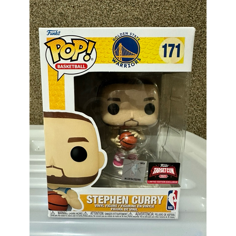 Funko POP NBA Curry 史蒂芬·柯瑞 TARGET限定