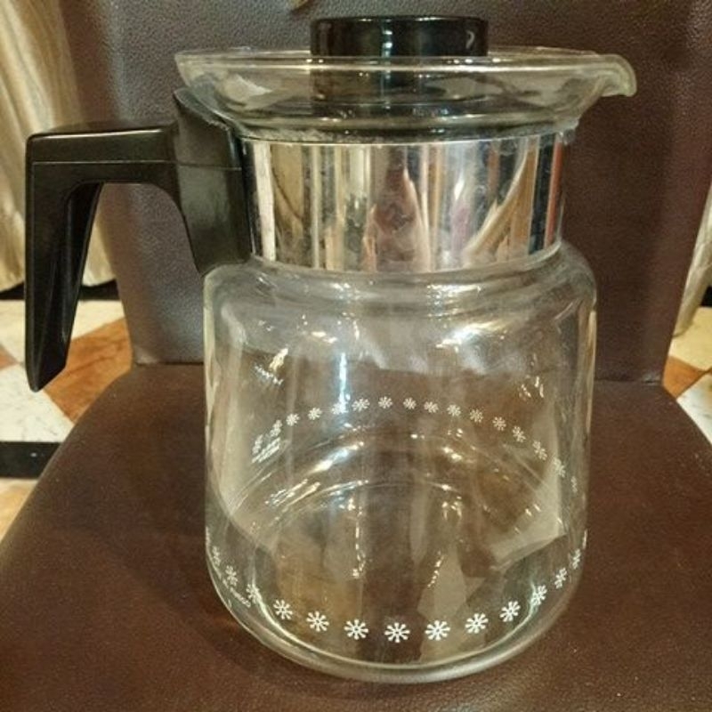大容量 PYR O REY  耐熱玻璃咖啡壺 茶壺 耐熱玻璃壺 可直火耐熱 玻璃壺 2000ml 2手
