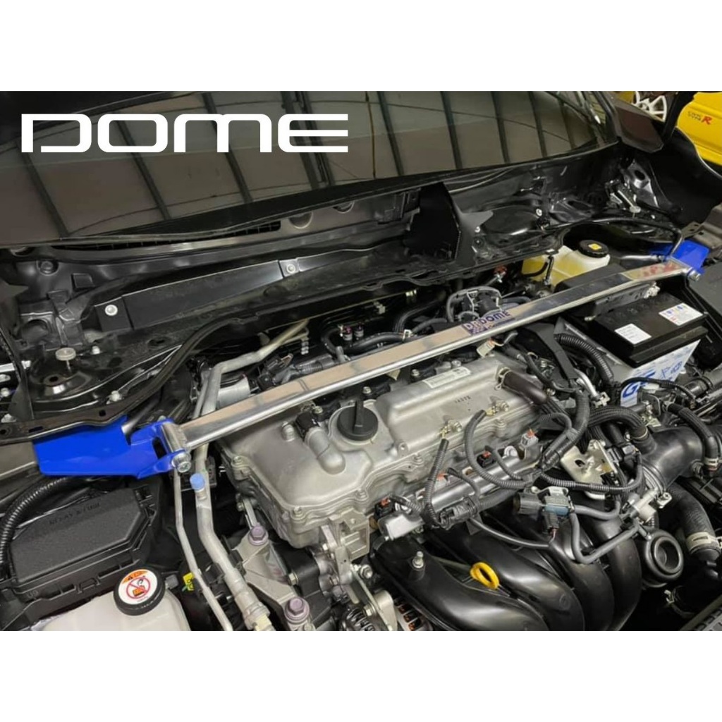 【童夢國際】DOME RACING AURIS 引擎室拉桿 鋁合金 前上拉 平衡桿 台灣製 COROLLAA SPORT