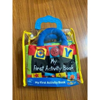 二手-k’s kids 奇智奇思Read&Play系列 my first activity book布書玩具