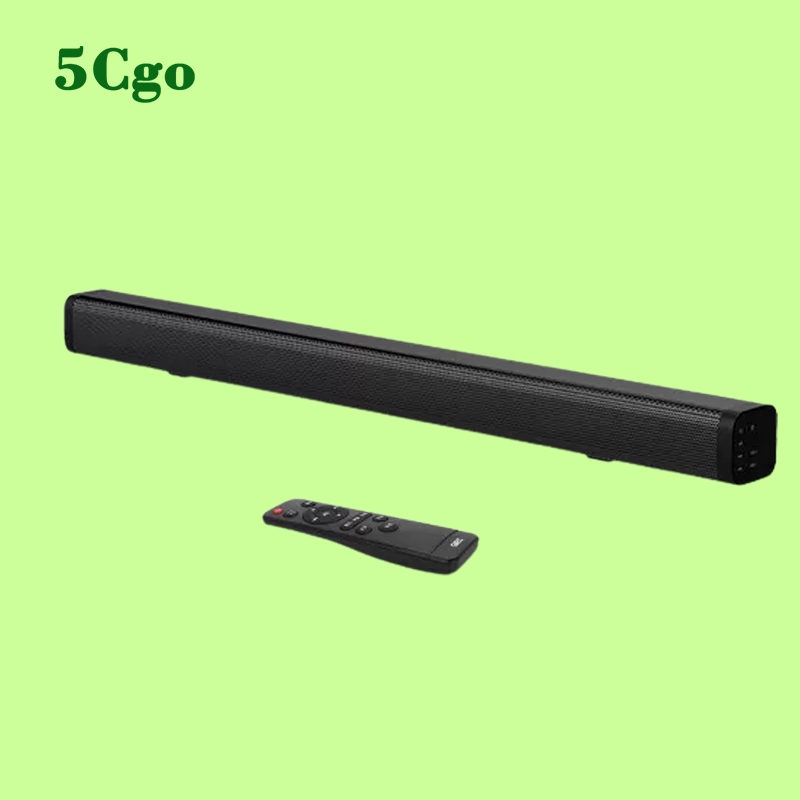 5Cgo.【樂趣購】傑科T40電視回音壁音響5.1環繞立體聲投影儀可掛壁可桌放外接音箱2.0聲道4個發聲單元t62363