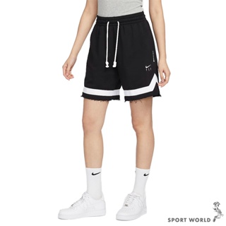 Nike 短褲 女裝 寬鬆 毛巾圈 黑白【運動世界】FN0149-010