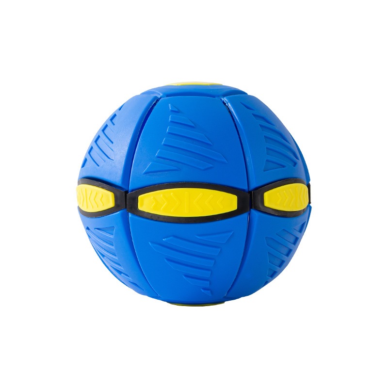 狗狗腳踩彈力球 玩具寵物飛碟 互動變形 發光球寵物磨牙 狗狗盤玩具 神奇彈跳球盤 飛盤變型球