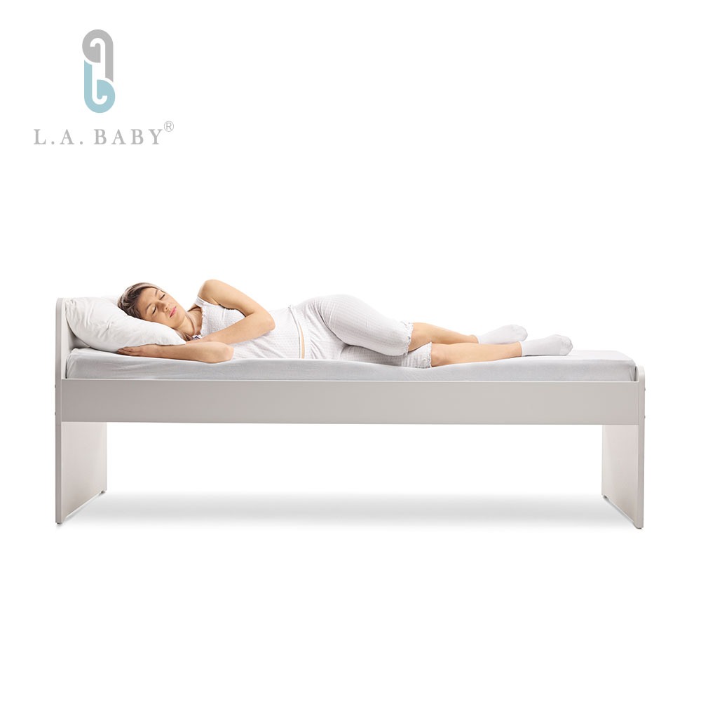 L.A. Baby 天然乳膠床墊5尺5cm雙人床墊150x188x5(附有機棉防水布套)