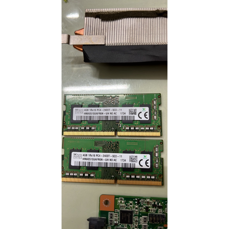 Sk hynix 海力士 DDR4 2400 4GB 記憶體