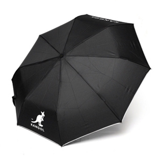 [全新轉賣］KANGOL 輕量耐用三折雨傘 附傘套