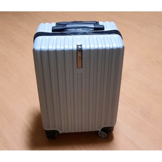 【全新】20吋 時尚銀 銀色行李箱 登機箱 拉桿箱 旅行箱 ABS材質 密碼鎖