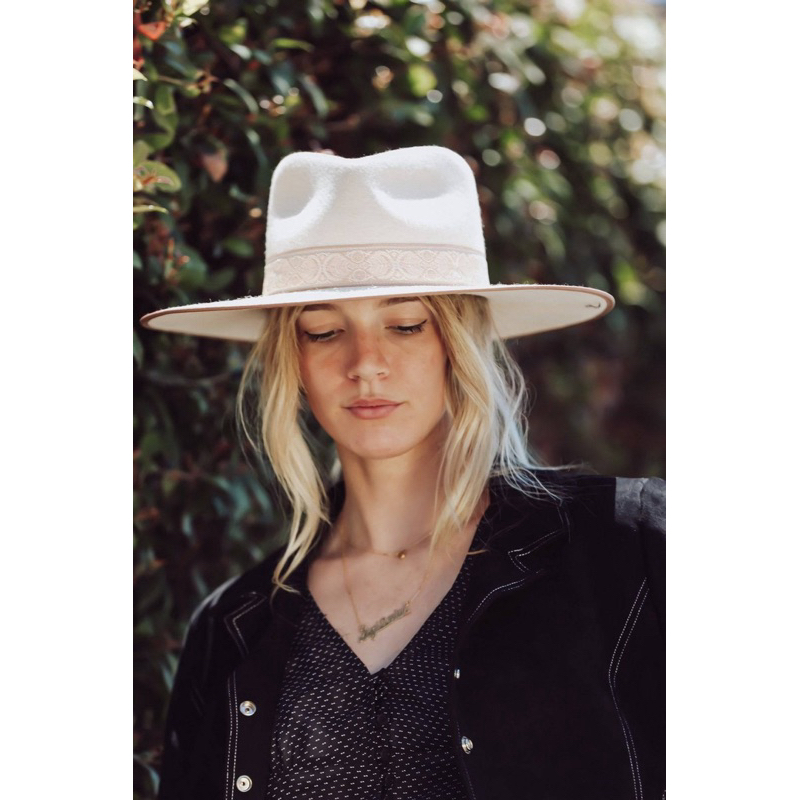 LACK OF COLOR  Rancher Hat | Ivory S