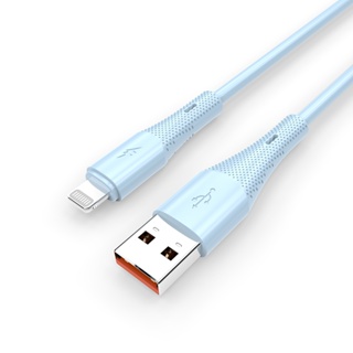 【日青的橘貓】彩色矽膠充電線 USB to Lightning 適用13/14 iPhone充電線 快充線