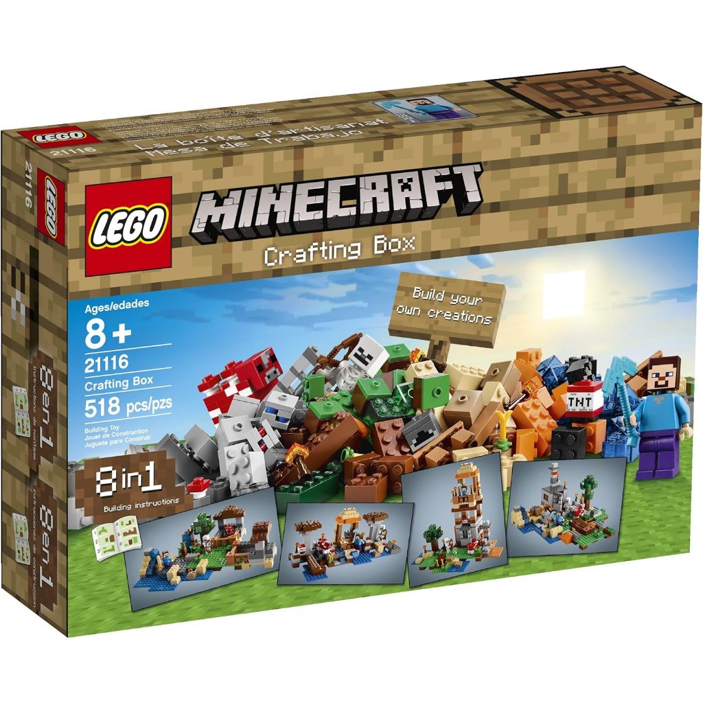 絕版 全新 現貨 LEGO 樂高 Minecraft 21116 手工藝盒 我的創世神 盒組 麥塊 正版