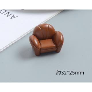 [台灣現貨]微縮場景配件 沙發 茶几 櫃子 圓桌 32mm~36mm 奶油膠樹酯配件