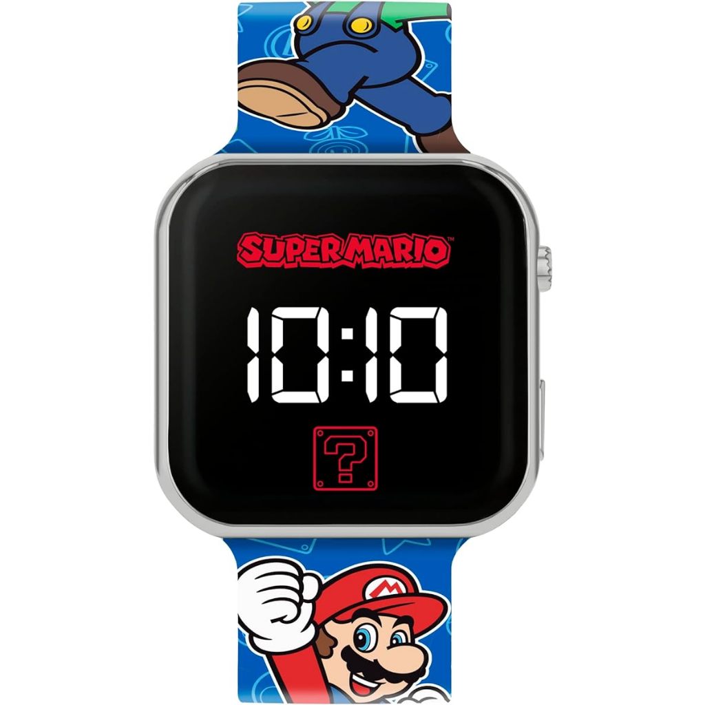 預購🚀空運🚀 英國專櫃 Super Mario 超級瑪利歐 瑪利歐 馬力歐 兒童 手錶 電子錶 童錶