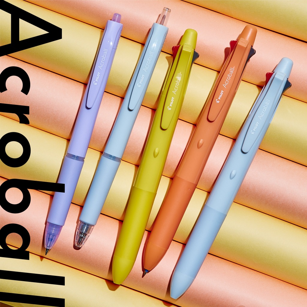 【開學文具】百樂 PILOT Acroball 新系列 輕油筆 4+1輕油筆  0.5mm 0.7mm