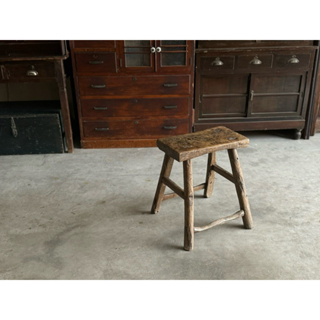 【福三】 老木椅 榆木椅 老椅凳