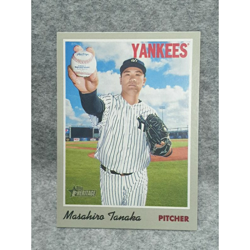 2019 Topps Heritage 田中將大 Masahiro Tanaka New York Yankees
